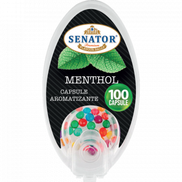 Capsule aromatizante Senator - Menthol (100) de la Dvd Master Srl