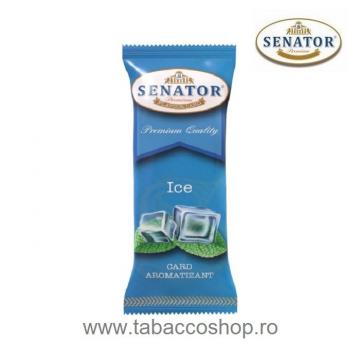 Card aromatizant Senator Ice pentru tutun si tigari de la Maferdi Srl