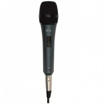 Microfon dinamic, Sal M8, XLR-6.3 mm, metalic de la Viva Metal Decor Srl