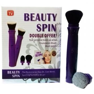 Set pensula de make up electrica rotativa Beauty Spin de la Www.oferteshop.ro - Cadouri Online