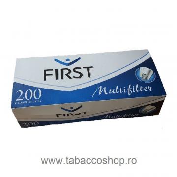 Tuburi tigari First Multifilter Carbon 200