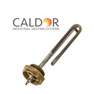 Rezistenta tubulara boiler indoita, inox, 3000W, 20cm de la Caldor Industrial Heating Systems Srl