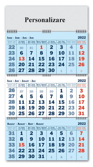Calendare triptice 2022 de la Gabrielle Print