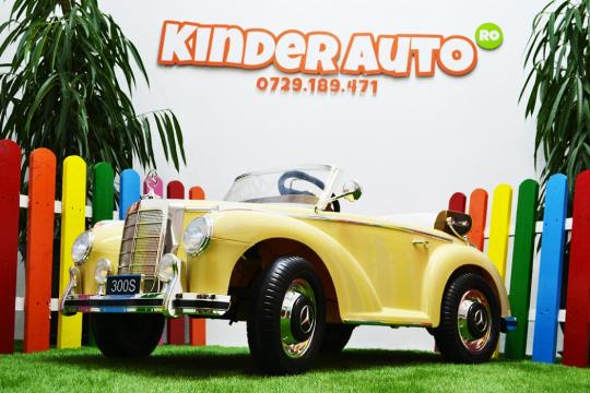 Jucarie masinuta electrica copii Mercedes 300S 12V 2x45W de la SSP Kinderauto & Beauty Srl