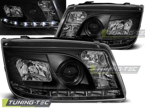 Faruri compatibile cu VW Bora 09.98-05.05 Daylight negru de la Kit Xenon Tuning Srl