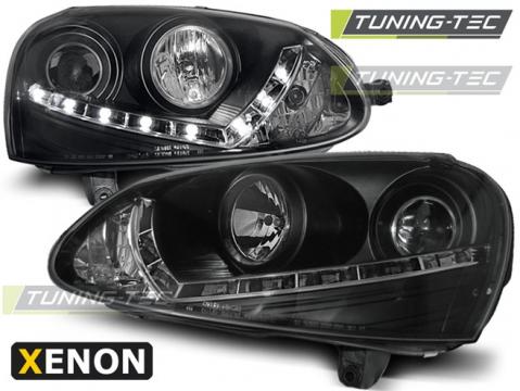 Faruri compatibile cu VW Golf 5 03-08 D2S Daylight negru de la Kit Xenon Tuning Srl