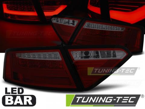 Stopuri LED Audi A5 07-06.11 rosu fumuriu