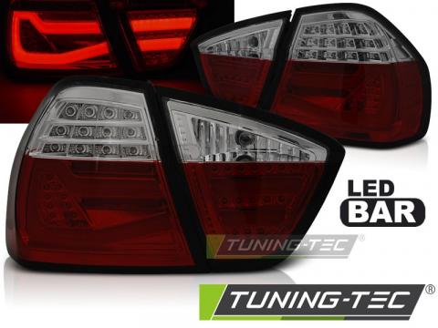 Stopuri LED compatibile cu BMW E90 03.05-08.08 rosu fumuriu