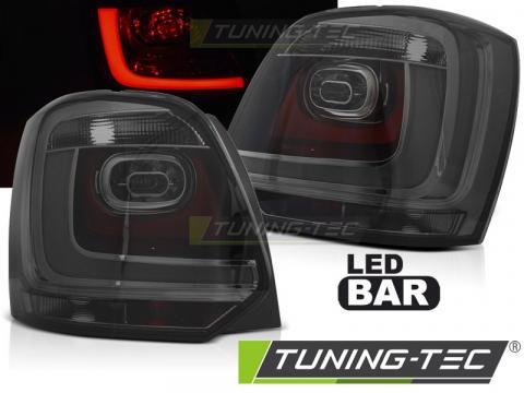 Stopuri LED compatibile cu VW Polo 09-14 fumuriu LED bar de la Kit Xenon Tuning Srl