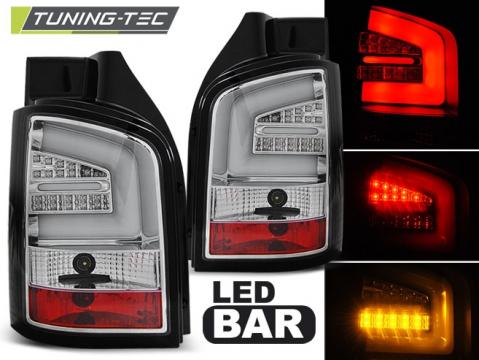 Stopuri LED compatibile cu VW T5 04.10-15 crom LED bar