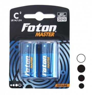 Baterii alcaline Foton Master LR14 (C)