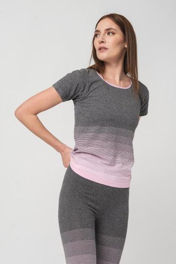 Tricou Pegas Grey Pink-XL de la Etoc Online