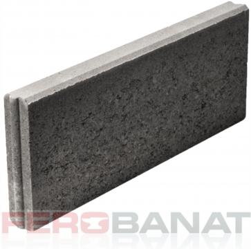 Bordura dreapta 50cmx20cmx5cm gri beton de la Ferobanat Srl