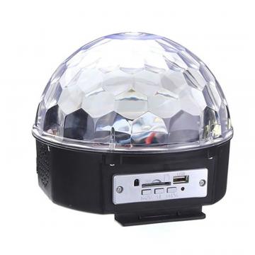 Glob disco cu lumini LED RBG, USB si telecomanda IR, Dalimag de la Dali Mag Online Srl