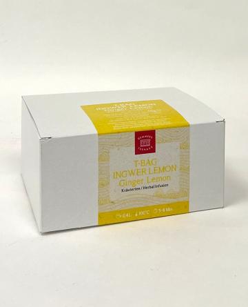 Ceai plic aromat Demmers Teehaus T-Bag Ginger Lemon 20buc. de la Vending Master Srl