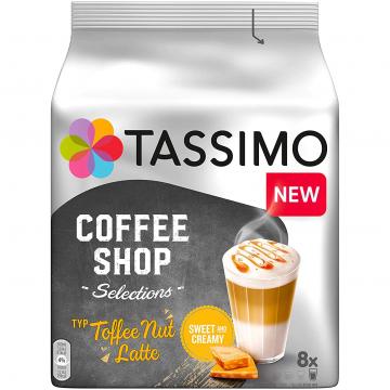 Capsule cu cafea Tassimo Coffee Shop Toffee Nut Latte 16buc.