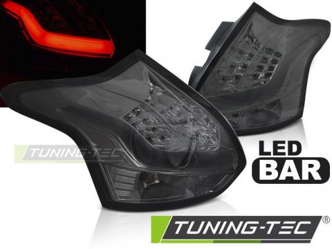 Stopuri LED Ford Focus 3 11-10.14 Hatchback fumuriu LED Bar de la Kit Xenon Tuning Srl