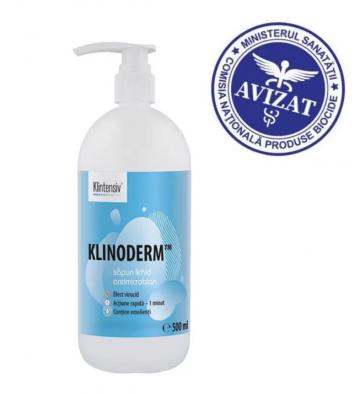 Sapun lichid antimicrobian fara parfum Klinoderm