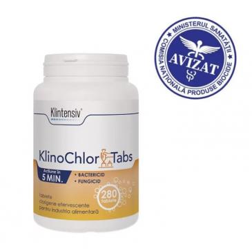 Tablete efervescente clorigene KlinoChlor Tabs Klintensiv de la MKD Professional Shop Srl