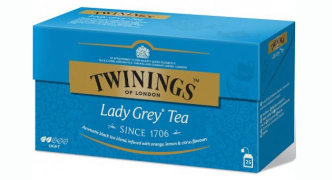 Ceai Lady Grey Twinings 25x1.5 g de la KraftAdvertising Srl