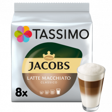 Cafea capsule Tassimo Typ Latte Macchiato Classico 16 buc de la KraftAdvertising Srl