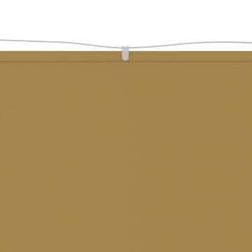Copertina verticala, bej, 100x270 cm, tesatura Oxford
