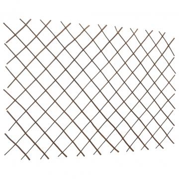 Gard cu zabrele, 5 buc.,180 x 120 cm, salcie de la VidaXL