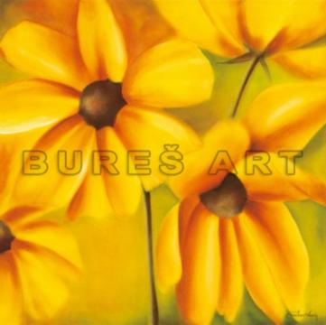 Tablou Flori galbene I de la Arbex Art Decor