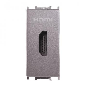 Priza HDMI 1M antracit