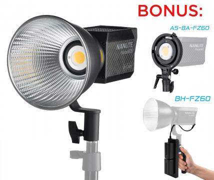 Corp de iluminat NanLite Forza 60B Bi-Color LED Spotlight de la West Buy SRL