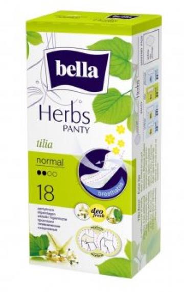 Absorbant Bella Panty Herbs Tei Normal 18buc/cutie