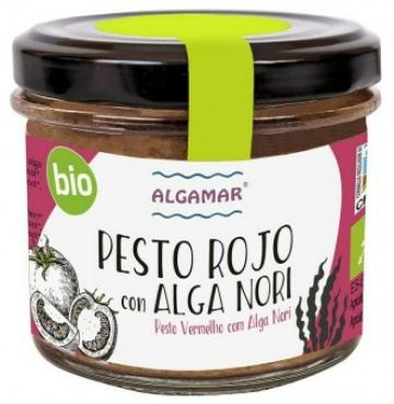 Pesto rosu cu alge nori bio 100g Algamar de la Supermarket Pentru Tine Srl