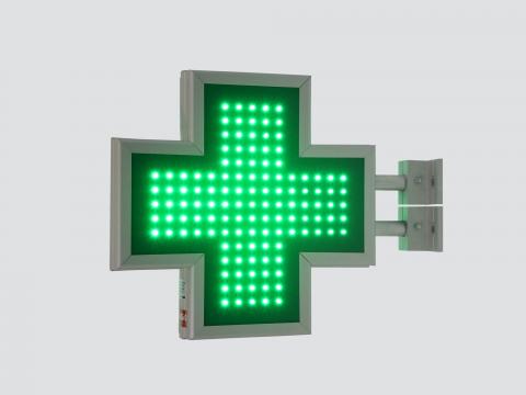 Cruce farmacie 390 x 390 Semnalizare, Full LED de la Smarsoft Electronic