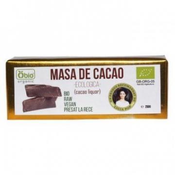 Cacao liquor raw eco 250g Obio de la Supermarket Pentru Tine Srl