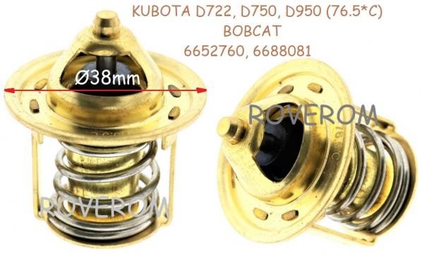 Termostat Kubota D722, D750, D950, Bobcat (76.5*C)