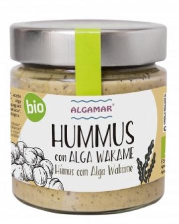 Hummus cu alge wakame bio 180g Algamar