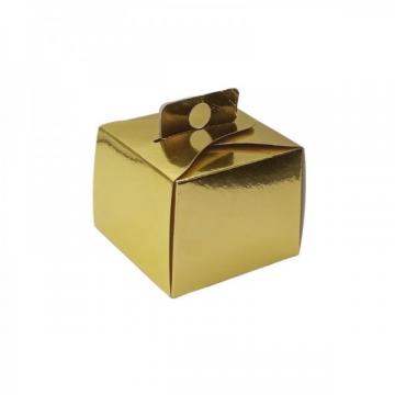 Cutii carton aurii 11x11cm (50buc) de la Practic Online Packaging Srl