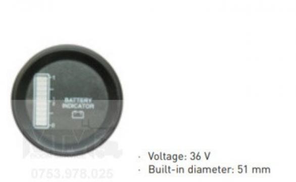 Indicator baterie 36V nacela JLG / JLG battery indicator de la M.T.M. Boom Service