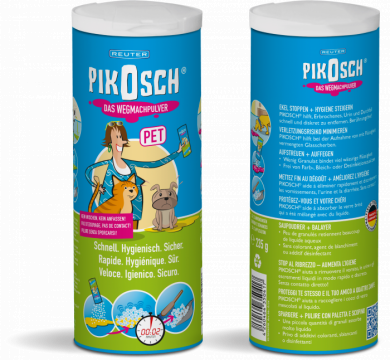 Pudra Pikosch PET indepartare lichide (urina sange voma) de la Hoba Ecologic Air System Srl