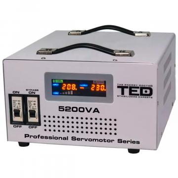 Stabilizator retea maxim 5200VA-SVC-servomoyor TED000200 de la Sirius Distribution Srl