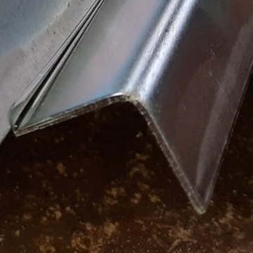Cornier tabla ambutisata 90x90x2 mm de la H Metal Srl