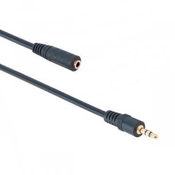 Cablu prelungire jack 3,5mm tata la jack 3,5mm mama 5 metri