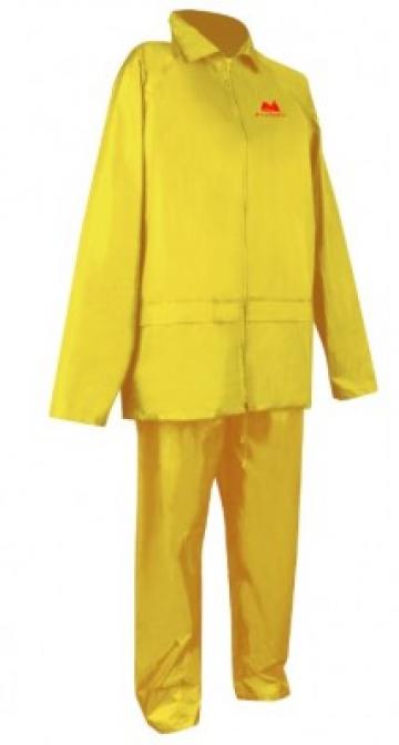 Costum impermeabil galben (jacheta+pantalon) ETP