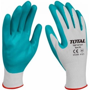 Manusi de protectie nitril + textil masura XL TSP12101 Total de la Full Shop Tools Srl