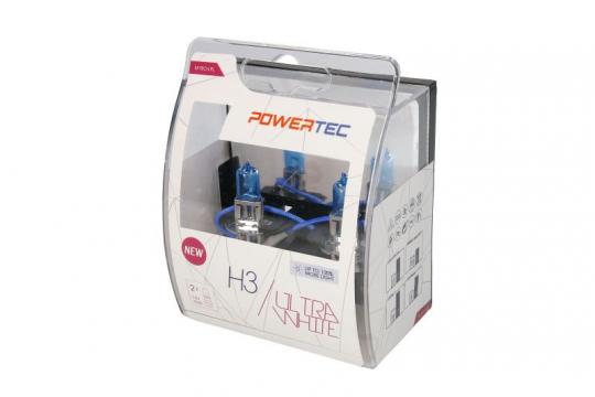 Set becuri Powertec H3 Ultra White