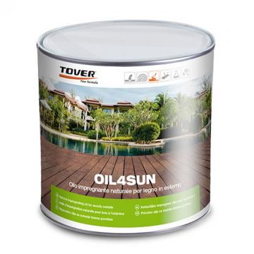 Ulei deck Oil4Sun 1litru gri - pentru lemn exterior