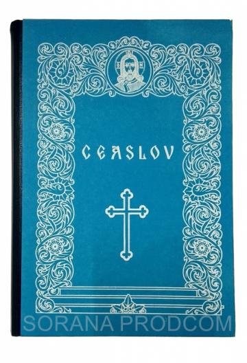 Carte, Ceaslov (albastru)