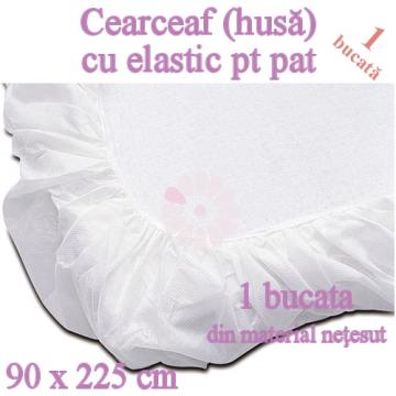 Cearceaf (husa) cu elastic pentru pat - Prima de la Mezza Luna Srl.