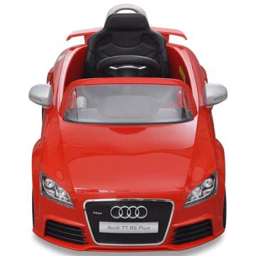 Jucarie masina Audi TT RS pentru copii cu telecomanda, rosu de la VidaXL