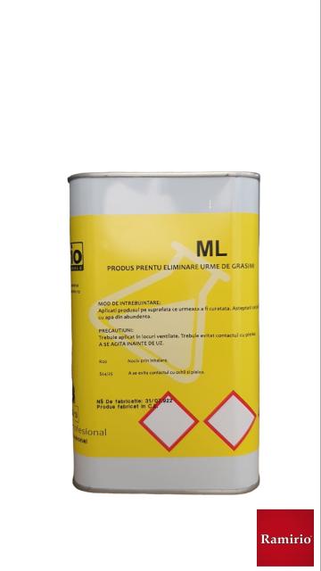 Detergent Eliminare urme de grasimi dificile ML 1 L de la Ramirio Srl